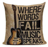 Coussin Musical Guitare