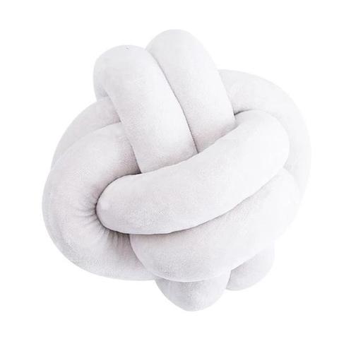 Coussin Nœud Blanc
