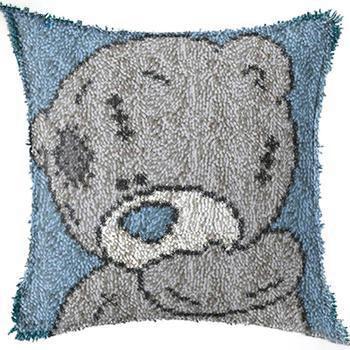Coussin Ours Au Crochet