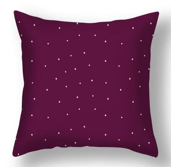 Coussin Pour Canapé Bordeaux