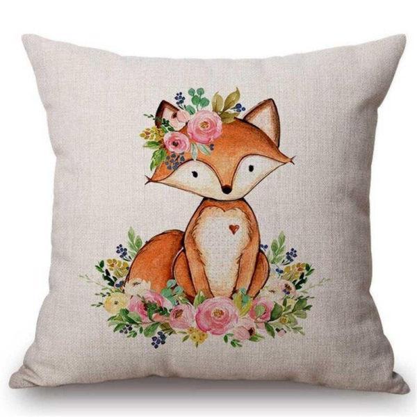 Coussin renard