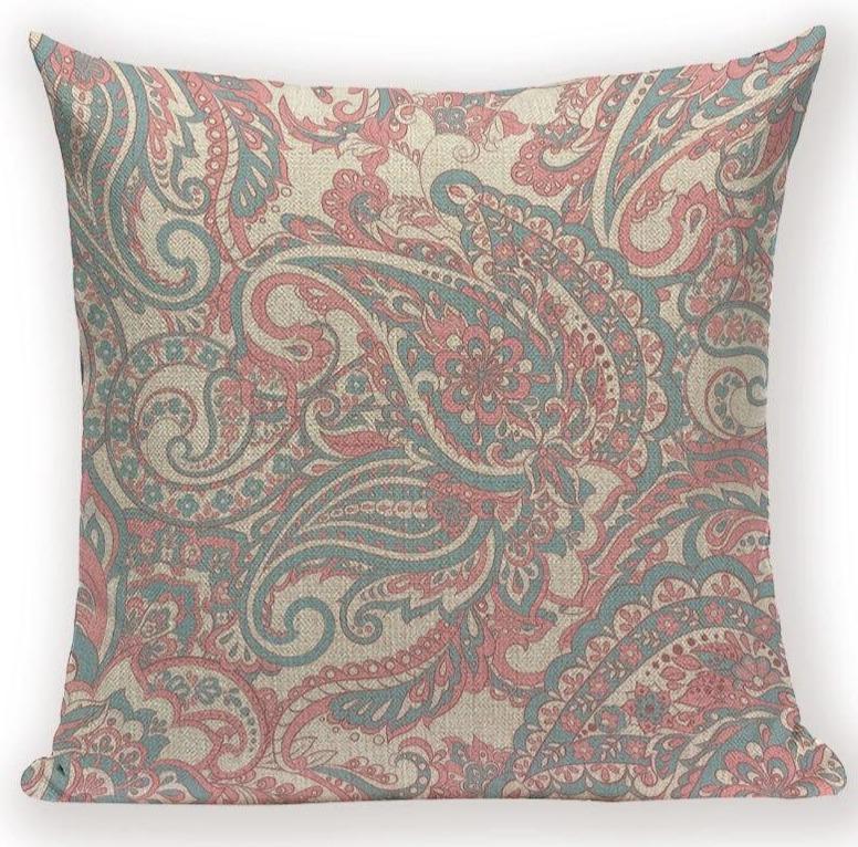 Coussin Rose Vintage