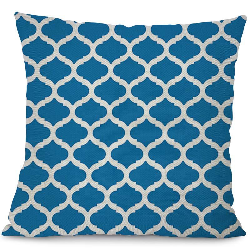 Coussin Salon Bleu