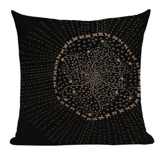 Coussin Salon Noir