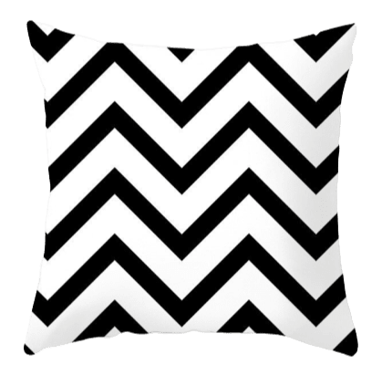 Coussin Salon Noir Et Blanc