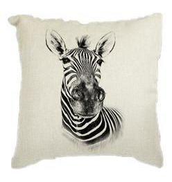 Coussin Salon Zèbre