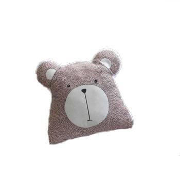 Coussin Tête Ours