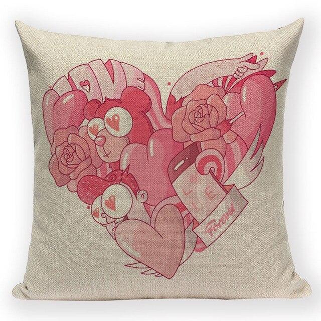 Coussin Tissu Coeur