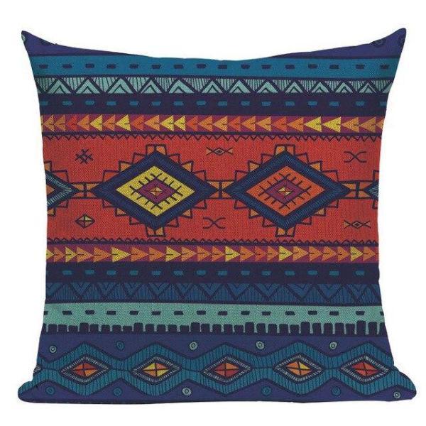 Coussin Tissu Ethnique