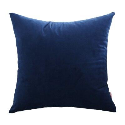 Coussin Velours Bleu Nuit