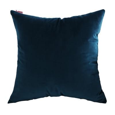 Coussin Velours Bleu Pétrole