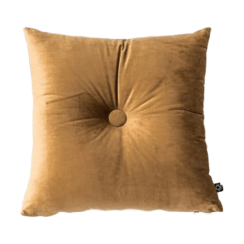 Coussin Velours Bronze