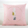 Coussin Velours Corail