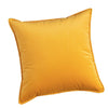 Coussin Velours Jaune Moutarde