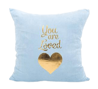 Coussin Velours Lin