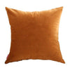 Coussin Velours Orange