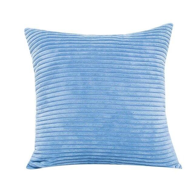 Coussin Velours Plissé