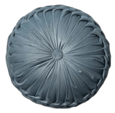 Coussin Velours Rond