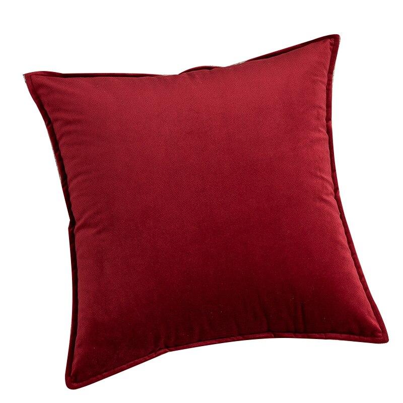 Coussin Velours Rouge