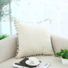 Coussin Velours Taupe