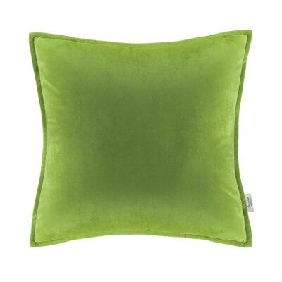 Coussin Velours Vert Amande