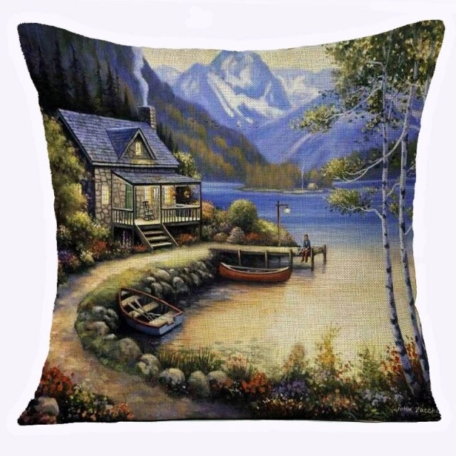 Coussin Décoration Chalet