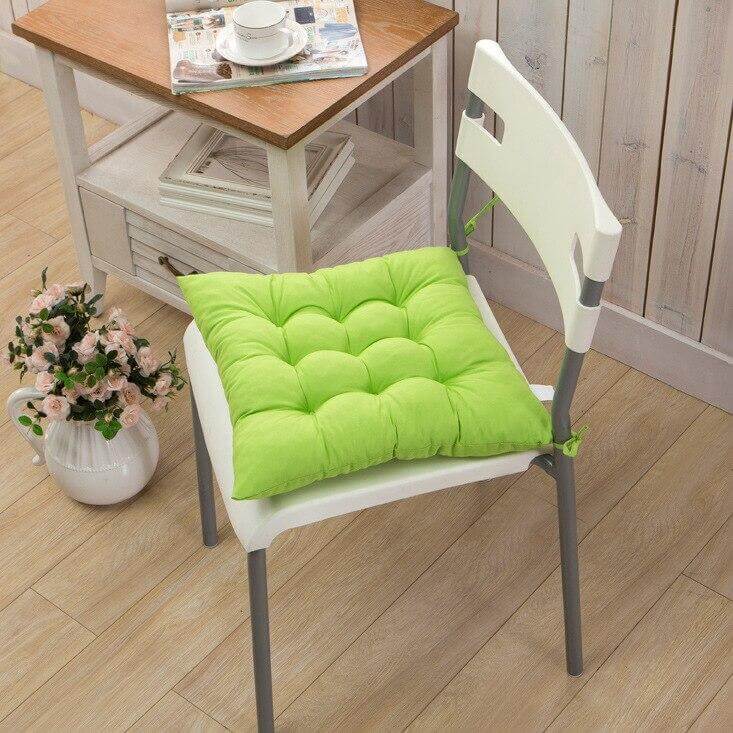 Coussin de Chaise Vert
