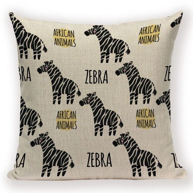 Déco Avec Coussin Zèbre
