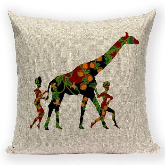 Housse Coussin Africain