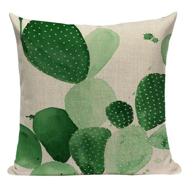 Housse Coussin Cactus