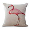 Housse Coussin Flamant Rose