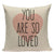 Housse Coussin Love