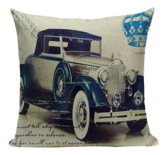 Housse De Coussin Blanc Vintage