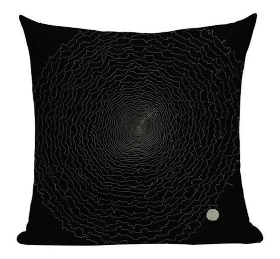 Housse De Coussin De Canapé Noir