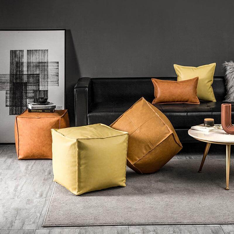 Acheter votre pouf rectangulaire option bicolore chez Acheter votre pouf rectangulaire option bicolore chez